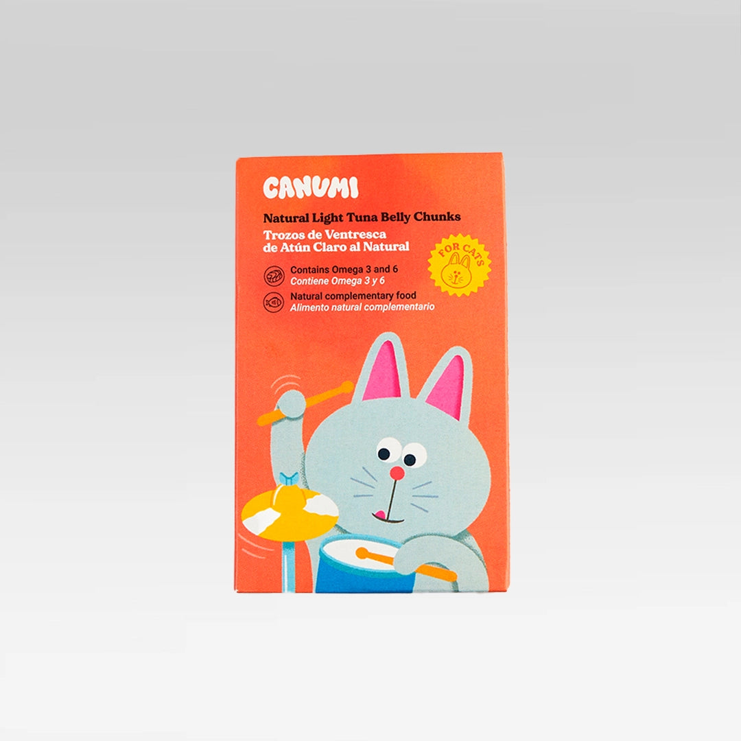 Ventresca de atún para gato