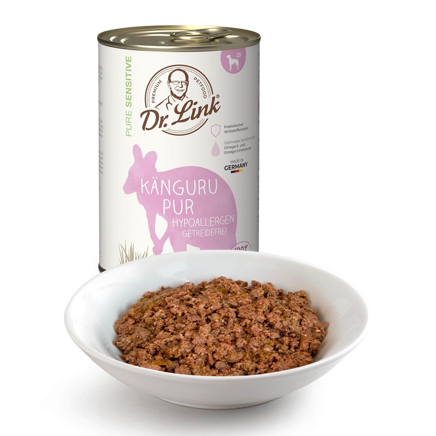 Comprar lata de comida cocinada de canguro para perro
