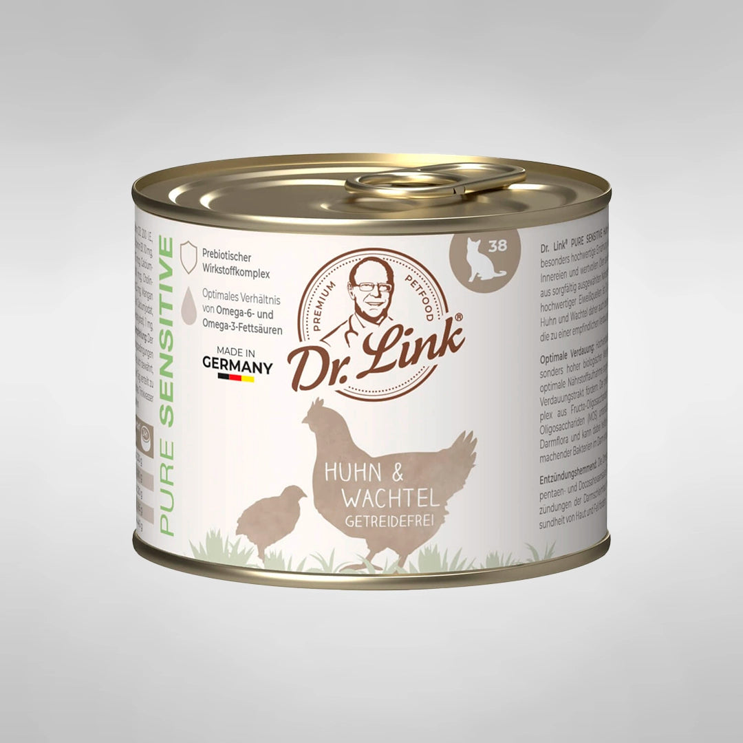 Comprar lata de comida húmeda de pollo y codorniz para gato