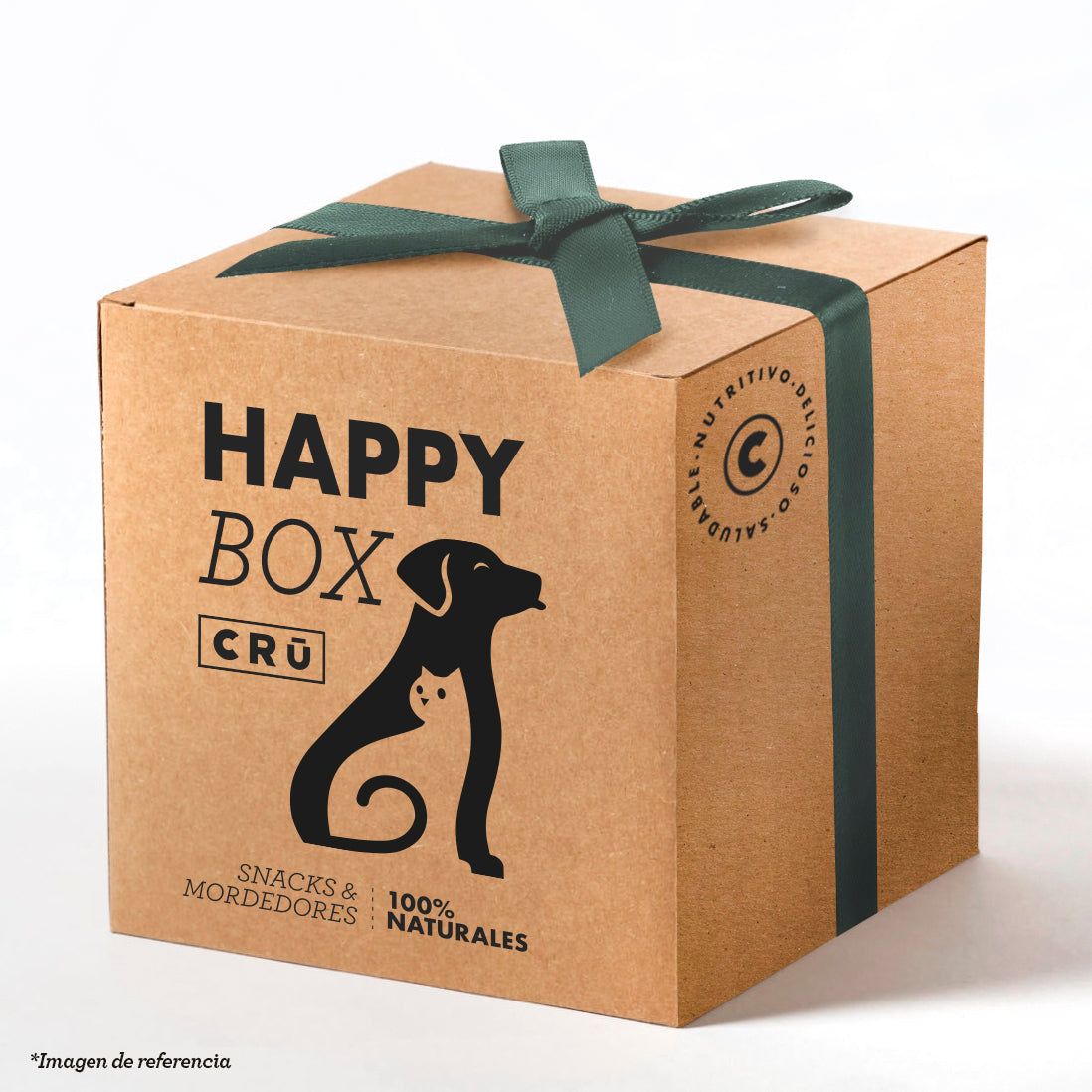 Happy box - surtido snacks y mordedores para perro y gato