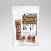 Snack natural de tráquea de ternera deshidratada para perro