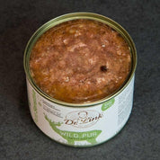 Lata de comida húmeda para gato de carne de ciervo natural