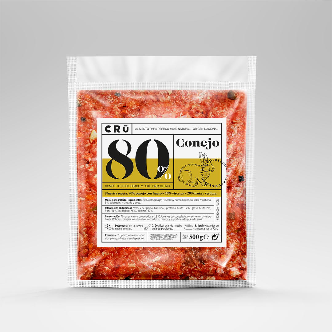 Comprar menú degustación barf para perro
