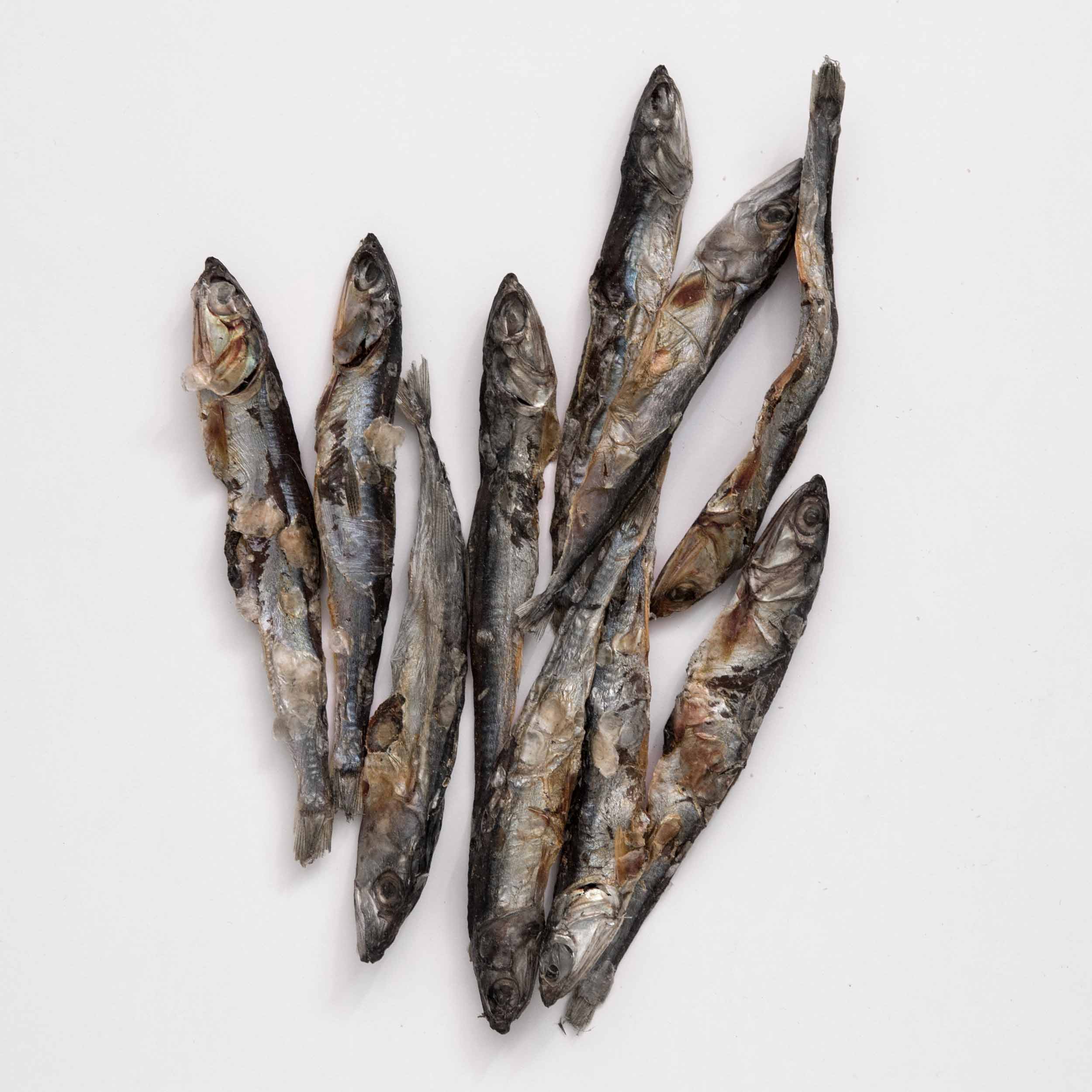 Boquerones enteros deshidratados - snack 100% natural de omega 3
