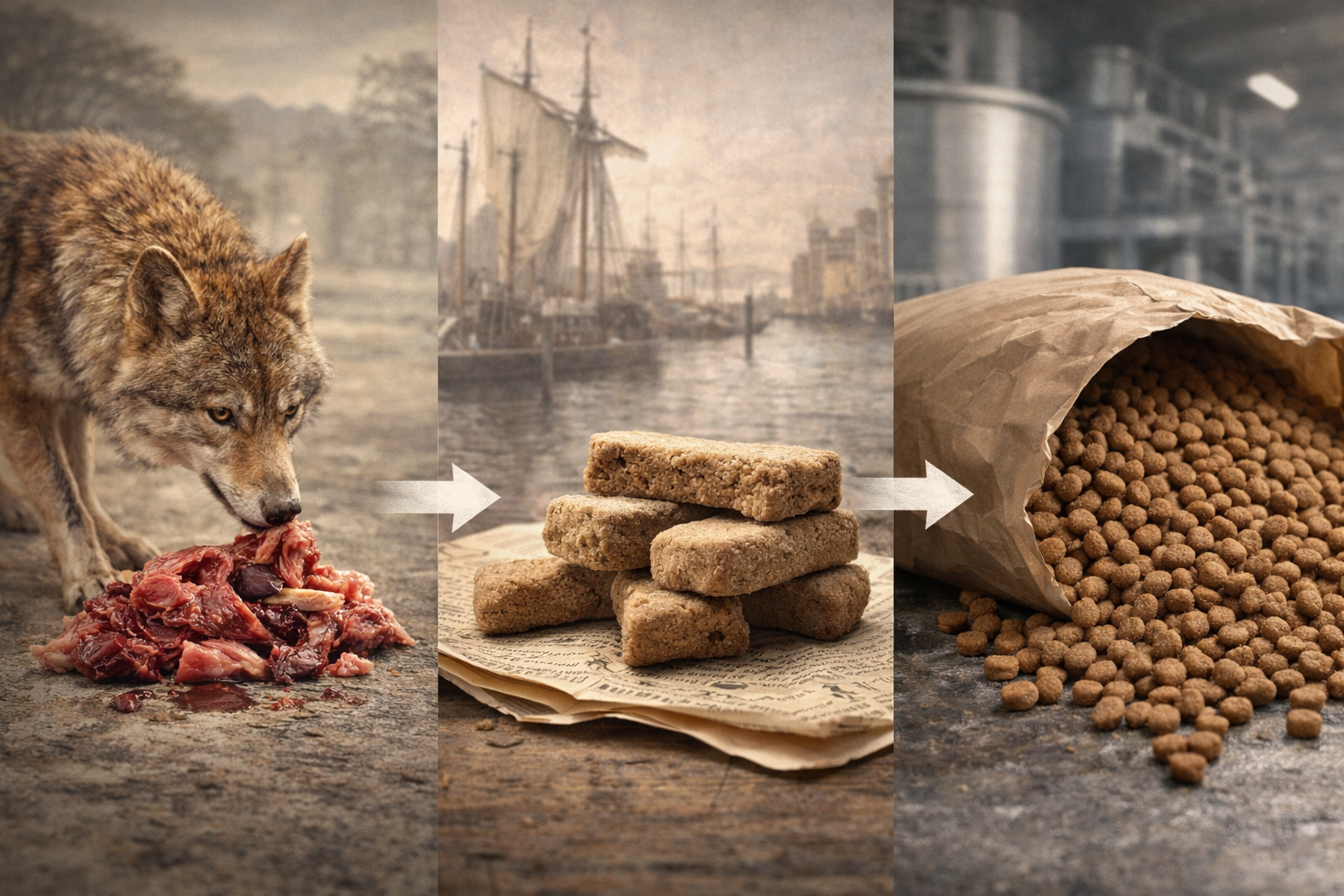 La historia del pienso para perros: un invento de la industria, no de la nutrición