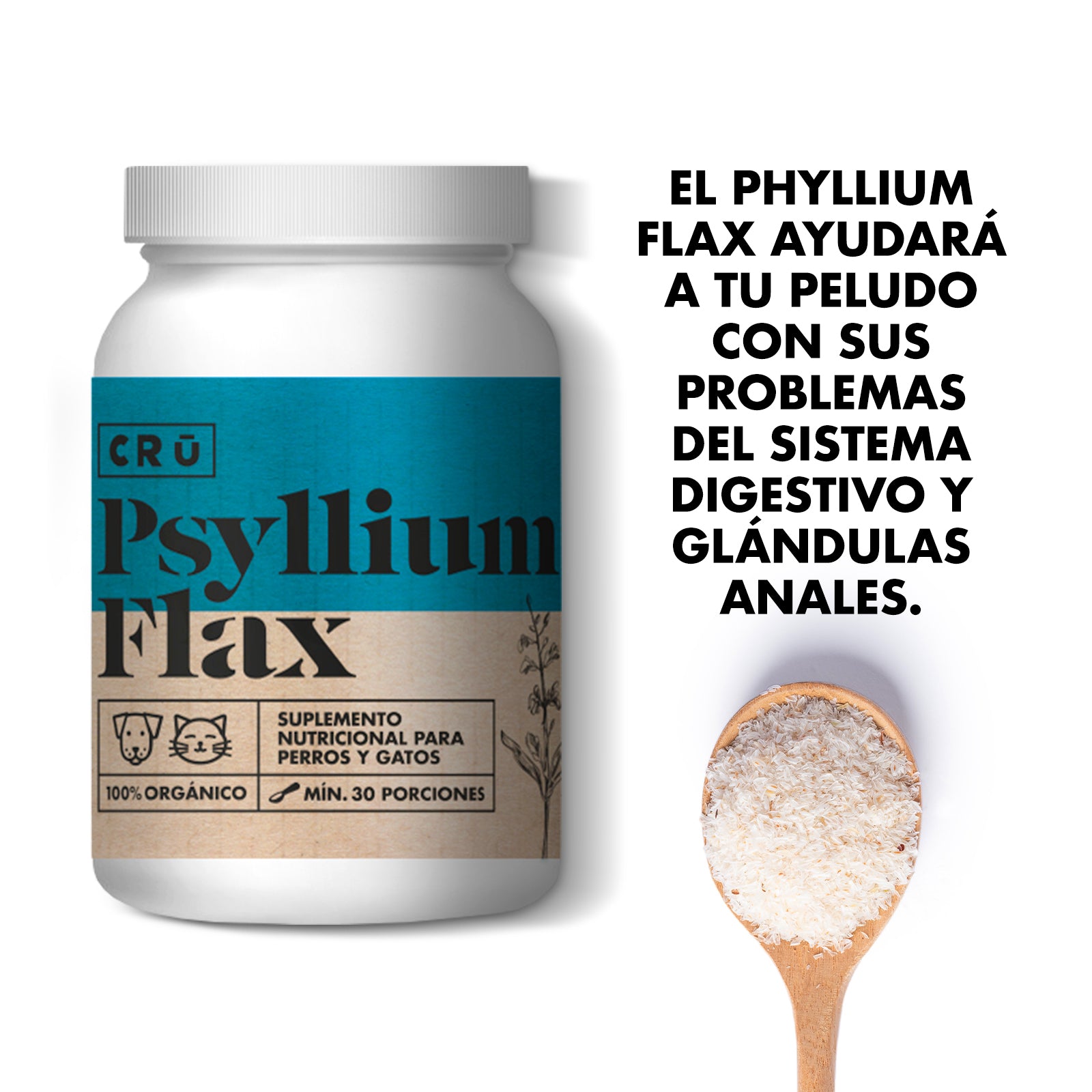 Psyllium Flax - Suplemento de Fibra