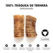 Dehydrated Beef Trachea - 100% Natural dog Snack