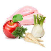 Lata de Comida Cocinada para perro - Pollo 100% natural