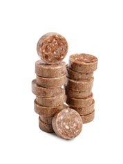 Menú BARF Bacalao y Pavo para perro - Medallones 800 g