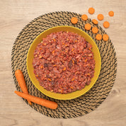 Menú BARF Cordero y Pavo para perro - Medallones 900 g