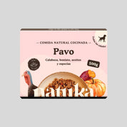 Menú Cocinado de Pavo para perro – 500 g