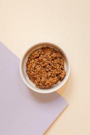 Menú Cocinado de Salmón y Pollo para gato – 250 g