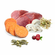 Menú Cocinado de Jabalí y Cerdo para perro – 400 g