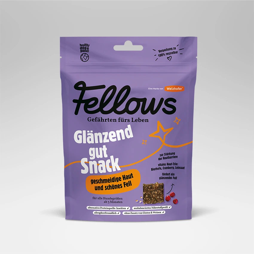snack proteina insecto para brillo pelo perro