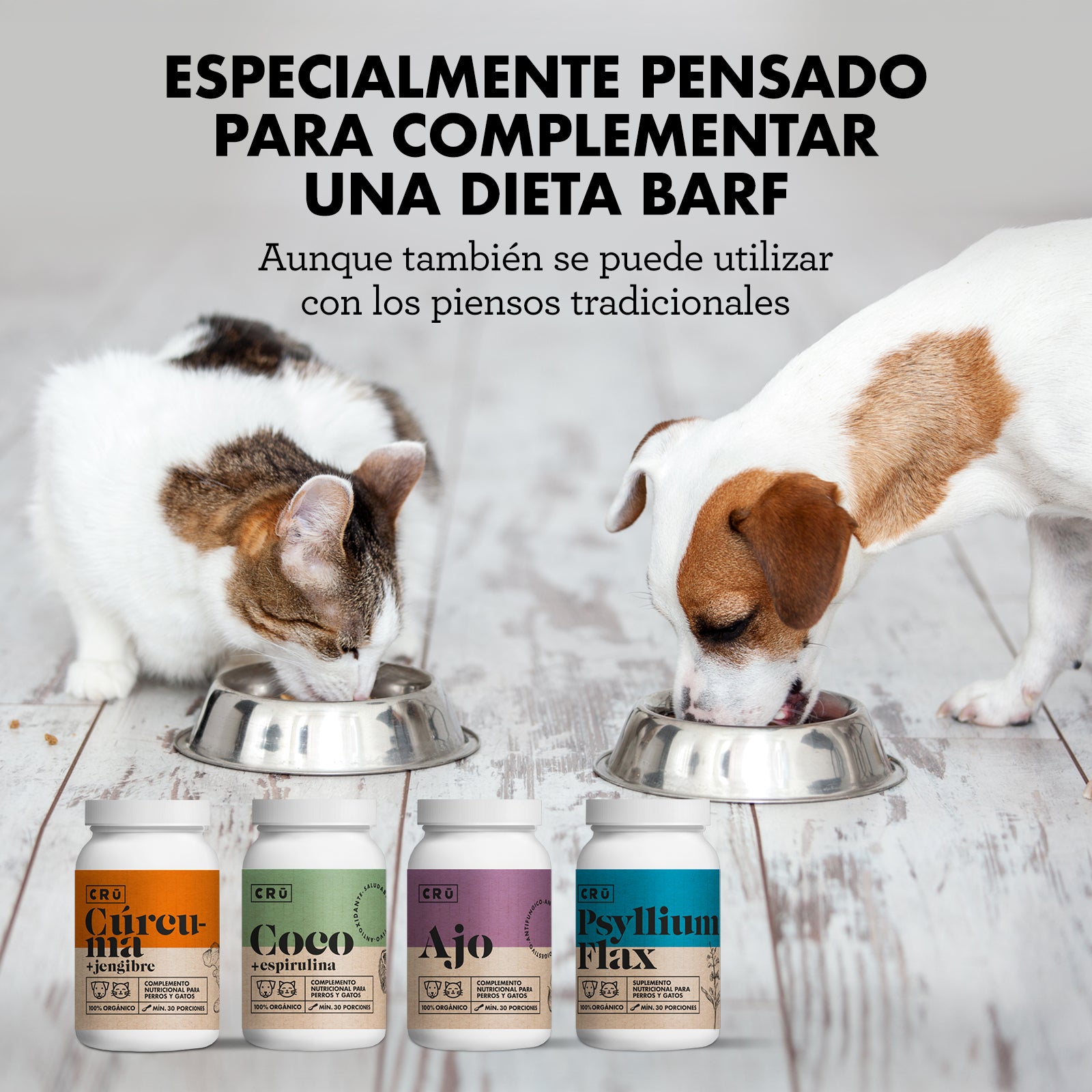 Pack de 3 Suplementos Nutricionales - Golden Paste, Coco y Espirulina, Ajo