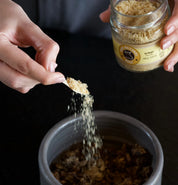 Topper natural de tripa verde para perros y gatos